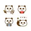 パンダイラストセットのサムネイル